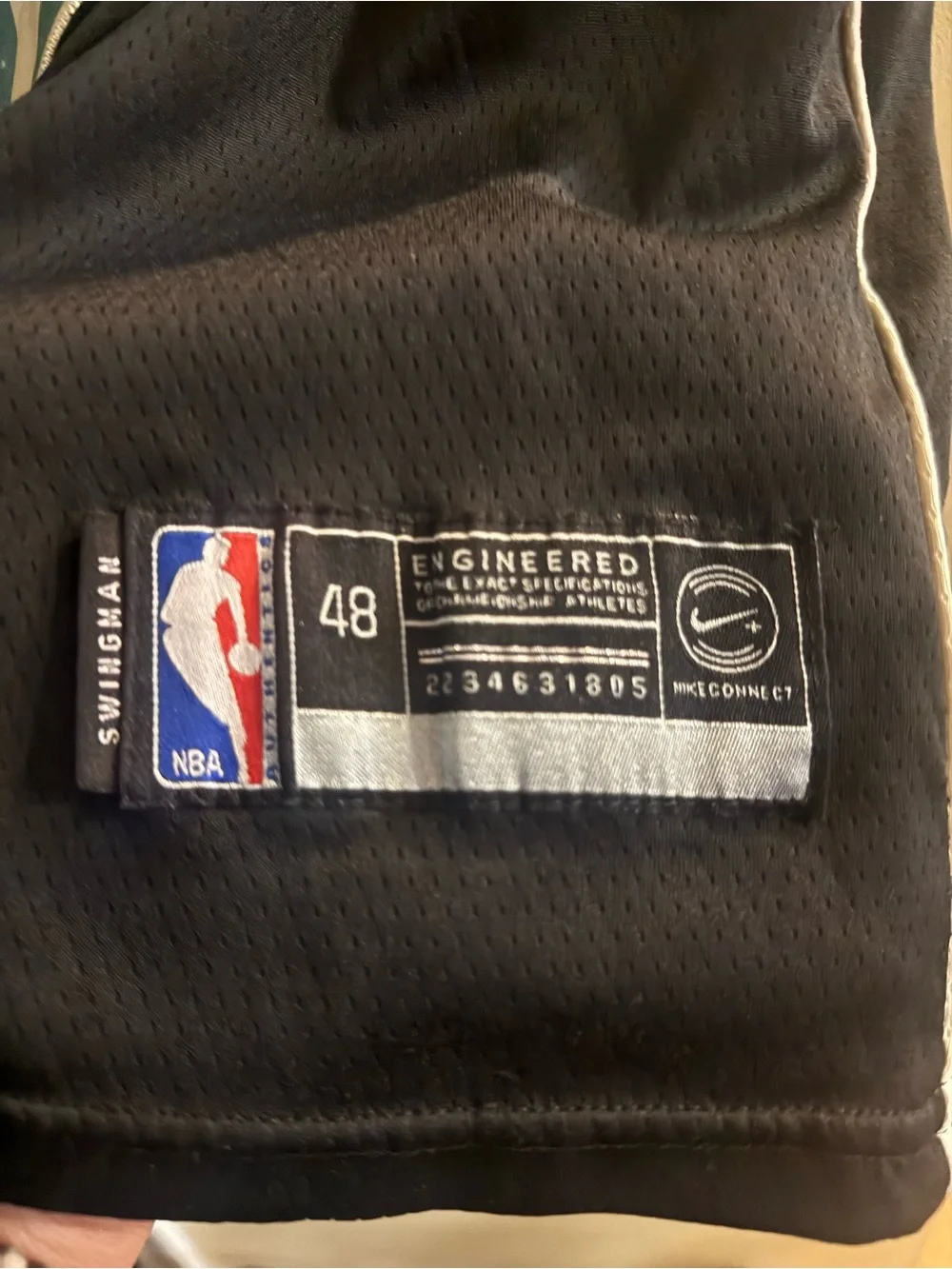 Nike Milwaukee Bucks Black Giannis Antetokounmpo #34 Basketball Jersey, size 48